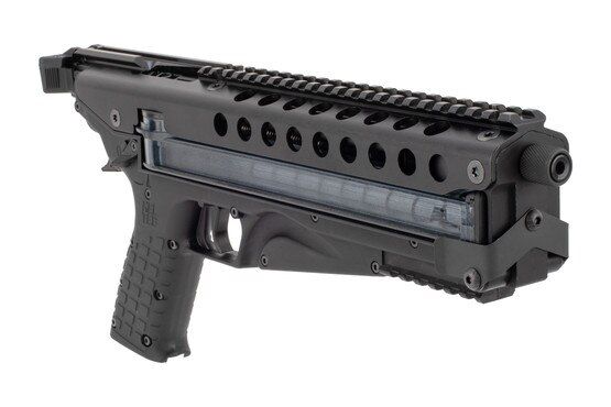 Keltec P50 5.7 x 28 Pistol with two 50 Round Magazines Black features a compact 15" overall length